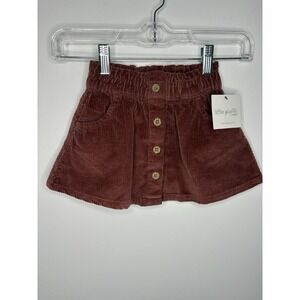 Little Planet by Carter's  Toddler 2T Corduroy Skirt Rust